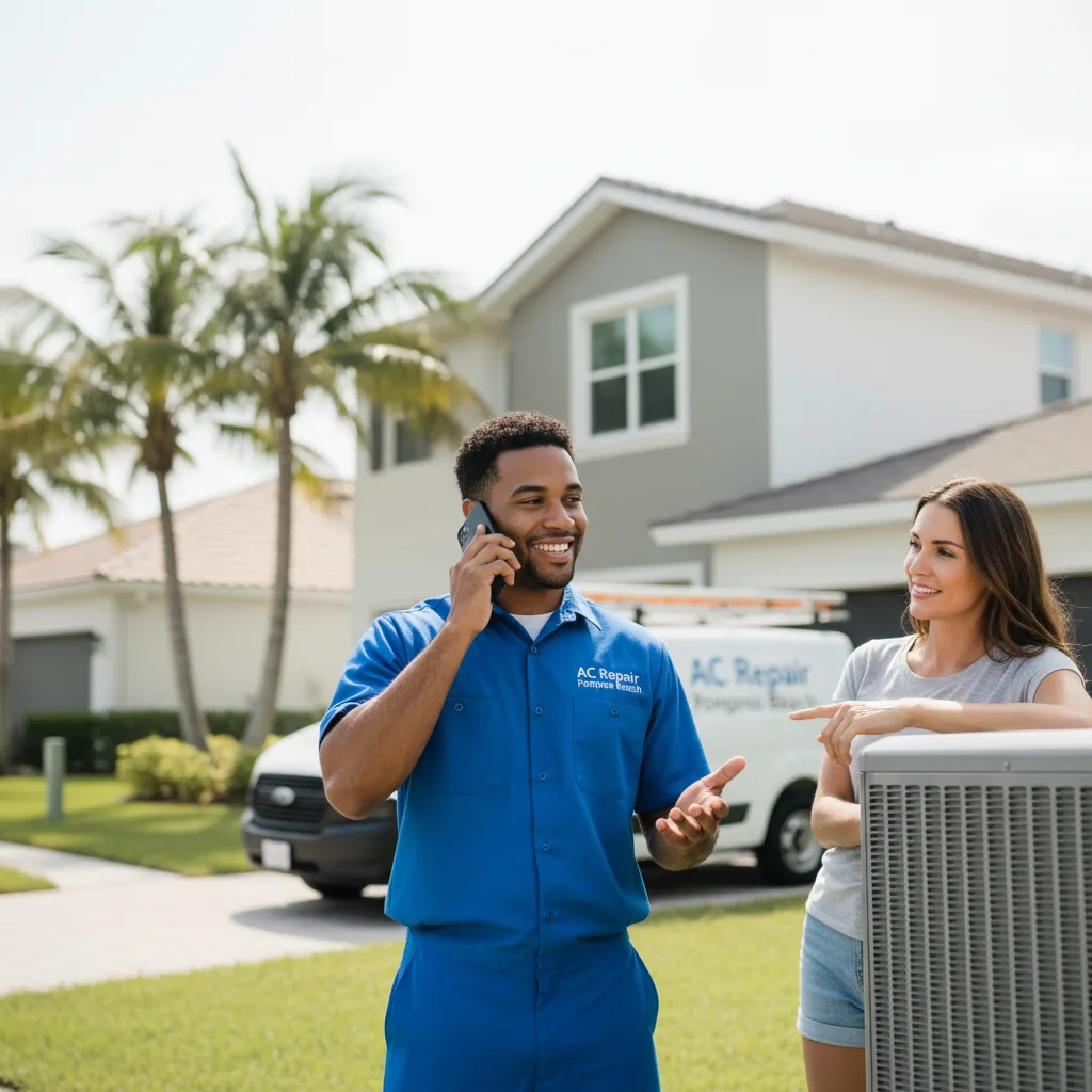 AC Repair Pompano Beach customer support in Bayonne